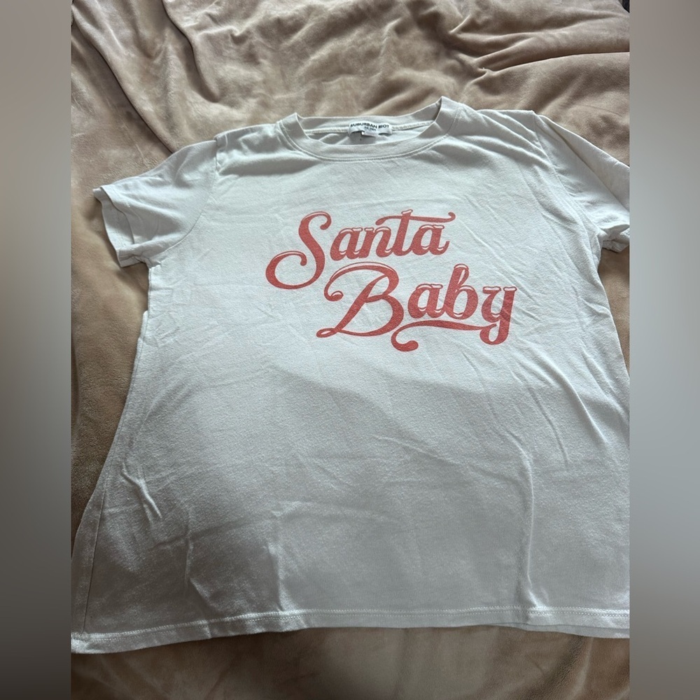 SubUrban Riot Santa Baby Tee S